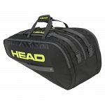 Head Base Racketbag L (9R) Black / Neon Yellow